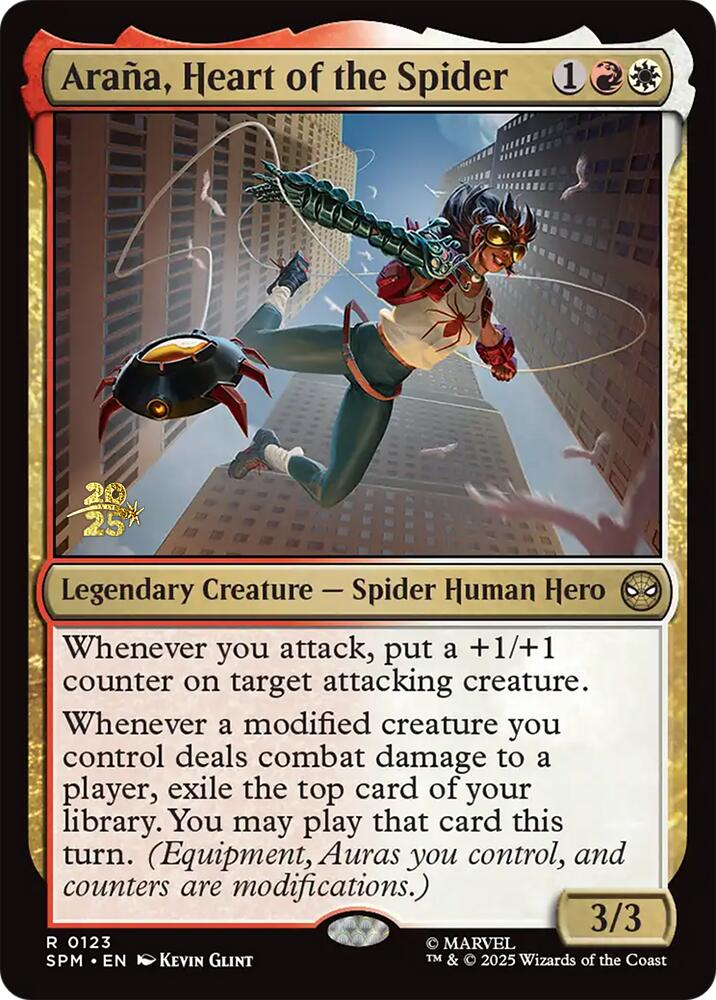Arana, Heart of the Spider [Marvel's Spider-Man Prerelease Promos] | Good Games Cannington