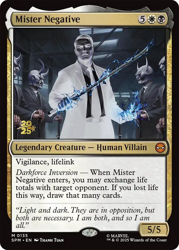 Mister Negative [Marvel's Spider-Man Prerelease Promos] | Good Games Cannington