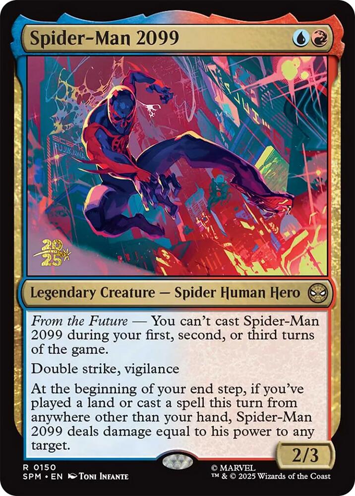 Spider-Man 2099 [Marvel's Spider-Man Prerelease Promos] | Good Games Cannington