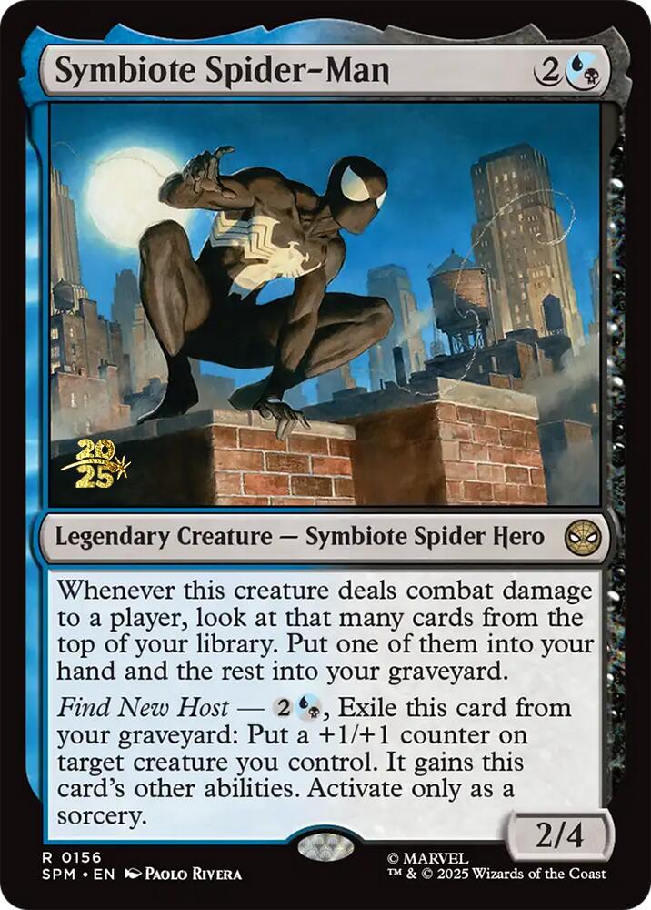 Symbiote Spider-Man [Marvel's Spider-Man Prerelease Promos] | Good Games Cannington