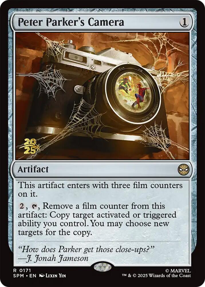 Peter Parker's Camera [Marvel's Spider-Man Prerelease Promos] | Good Games Cannington