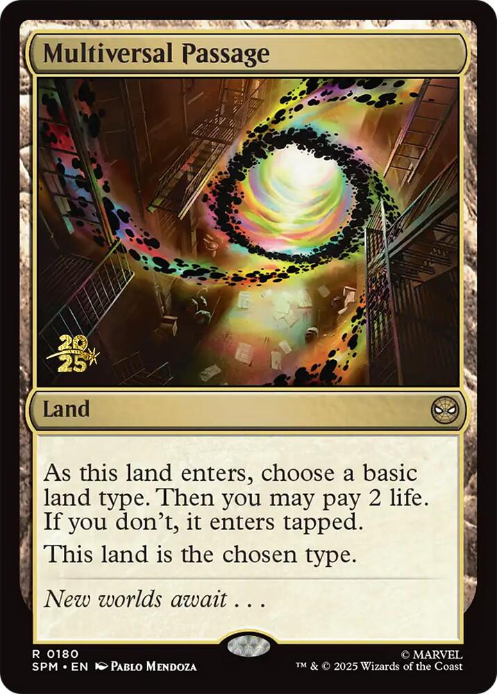 Multiversal Passage [Marvel's Spider-Man Prerelease Promos] | Good Games Cannington