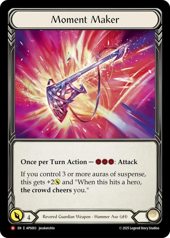 Moment Maker [APS003] (Armory Deck: Pleiades)  Rainbow Foil | Good Games Cannington