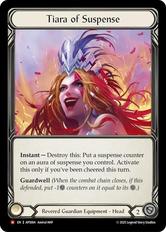 Tiara of Suspense [APS004] (Armory Deck: Pleiades)  Rainbow Foil | Good Games Cannington