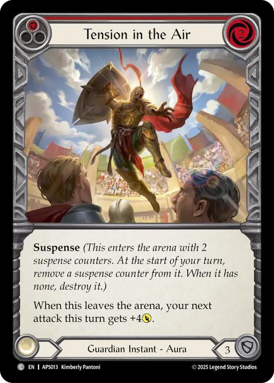 Tension in the Air (Red) [APS013] (Armory Deck: Pleiades) | Good Games Cannington