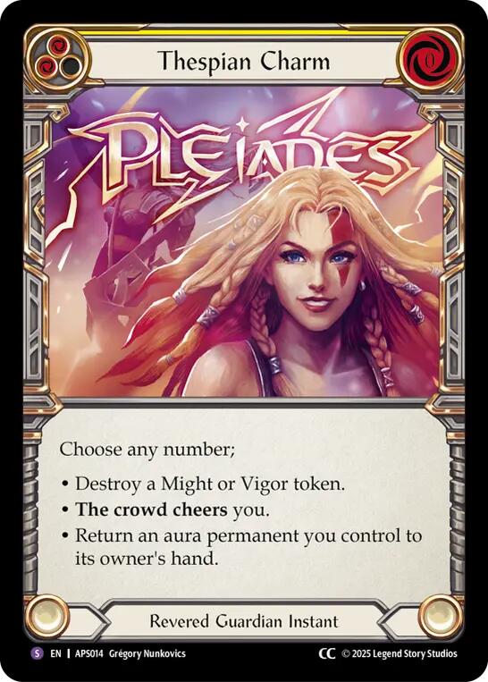 Thespian Charm [APS014] (Armory Deck: Pleiades) | Good Games Cannington