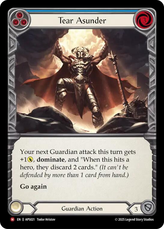Tear Asunder [APS021] (Armory Deck: Pleiades) | Good Games Cannington