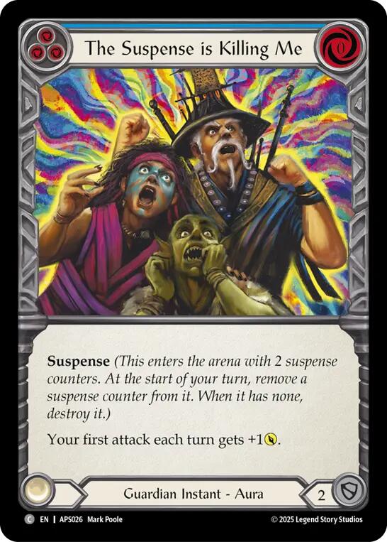 The Suspense is Killing Me [APS026] (Armory Deck: Pleiades) | Good Games Cannington