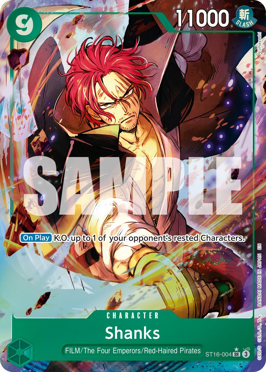 Shanks (ST16-004) (Alternate Art) [Premium Booster -The Best- Vol. 2] | Good Games Cannington