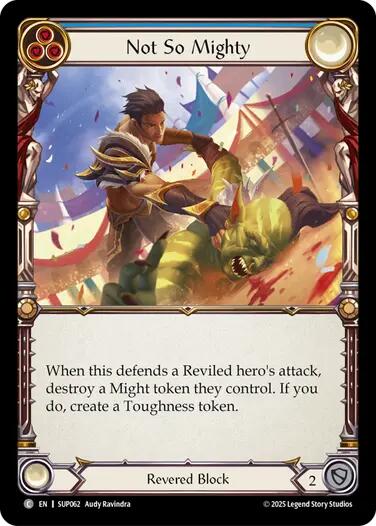 Not So Mighty [SUP062] (Super Slam)  Rainbow Foil | Good Games Cannington