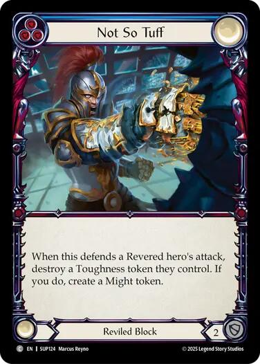 Not So Tuff [SUP124] (Super Slam)  Rainbow Foil | Good Games Cannington