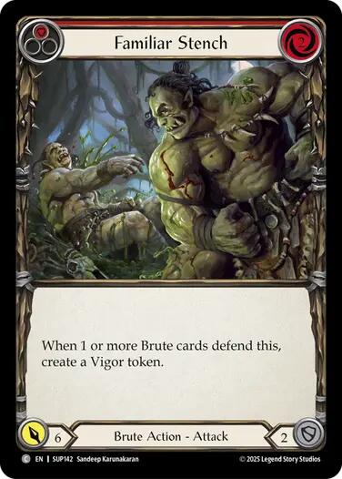 Familiar Stench [SUP142] (Super Slam)  Rainbow Foil | Good Games Cannington