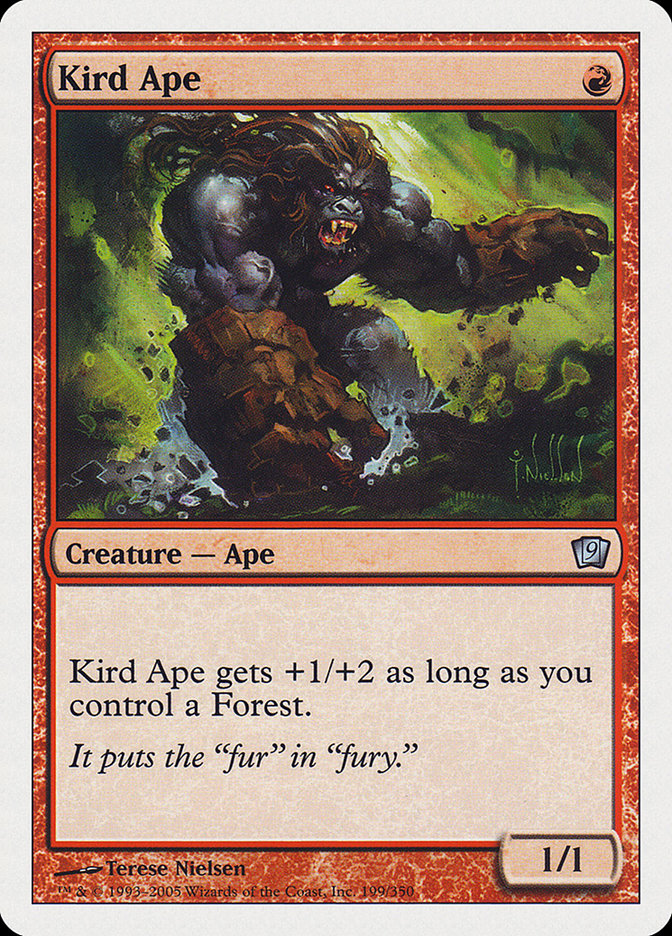 Kird Ape (9th Edition) [Oversize Cards] | Good Games Cannington