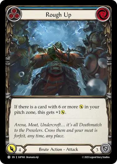 Rough Up (Blue) [SUP160] (Super Slam) | Good Games Cannington