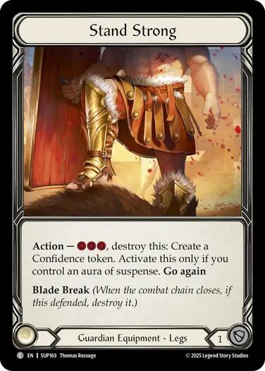 Stand Strong (Cold Foil) [SUP169] (Super Slam)  Cold Foil | Good Games Cannington