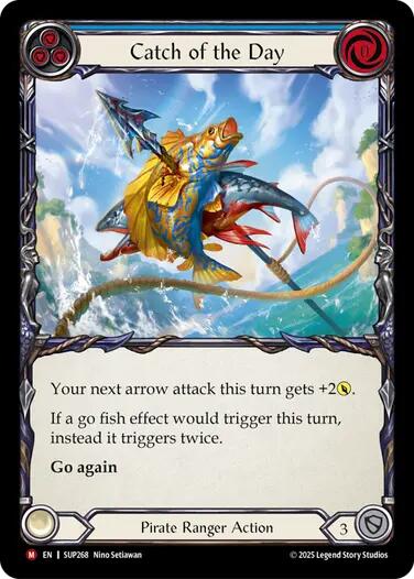 Catch of the Day [SUP268] (Super Slam)  Rainbow Foil | Good Games Cannington