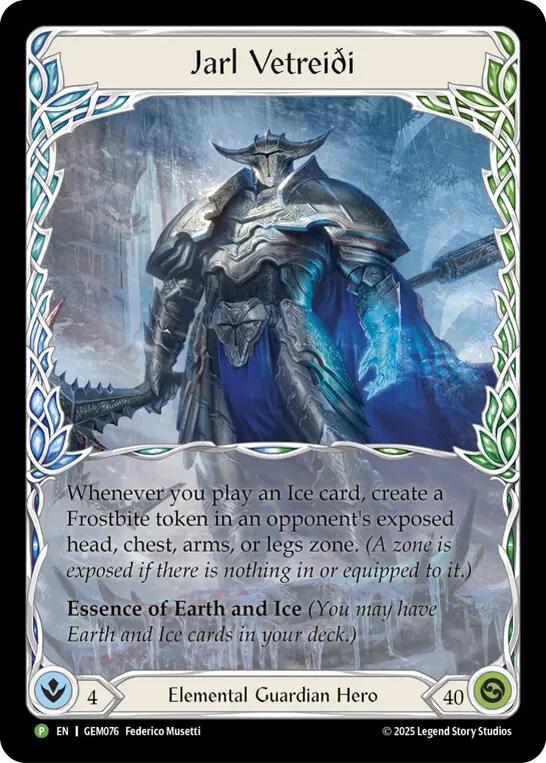 Jarl Vetreidi [GEM076] (GEM Pack 3) | Good Games Cannington
