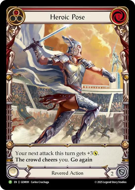 Heroic Pose [GEM091] (GEM Pack 3) | Good Games Cannington