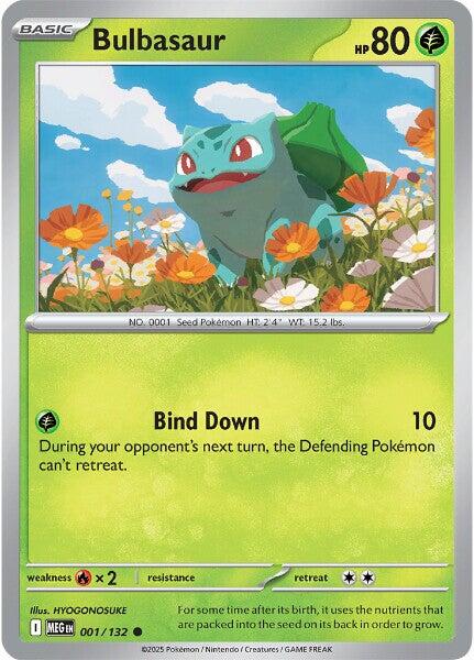 Bulbasaur (001/132) [Mega Evolution: Base Set] | Good Games Cannington