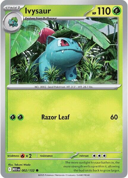 Ivysaur (002/132) [Mega Evolutions: Base Set] | Good Games Cannington
