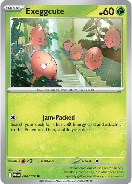 Exeggcute (004/132) [Mega Evolution: Base Set] | Good Games Cannington
