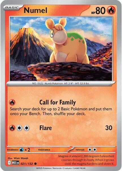 Numel (021/132) [Mega Evolution: Base Set] | Good Games Cannington