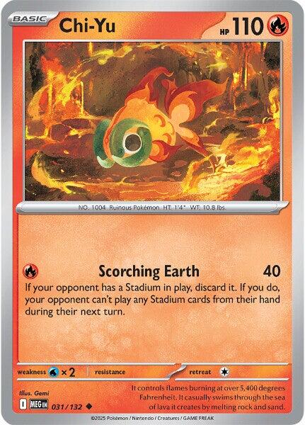 Chi-Yu (031/132) [Mega Evolutions: Base Set] | Good Games Cannington