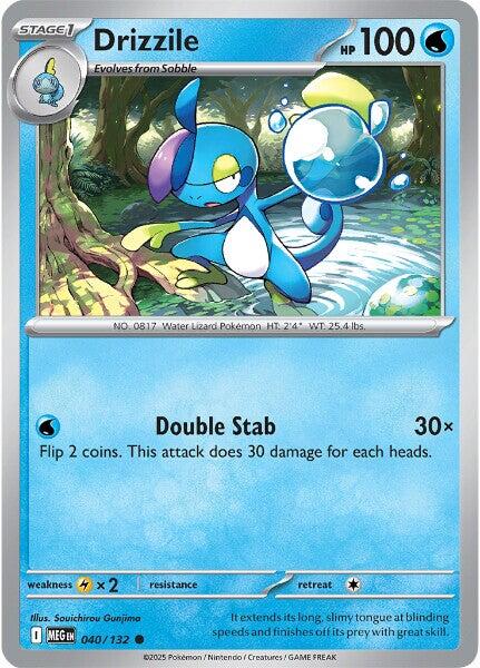 Drizzile (040/132) [Mega Evolution: Base Set] | Good Games Cannington