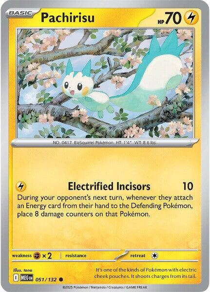 Pachirisu (051/132) [Mega Evolutions: Base Set] | Good Games Cannington