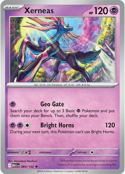 Xerneas (064/132) [Mega Evolutions: Base Set] | Good Games Cannington
