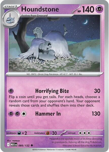 Houndstone (066/132) [Mega Evolution: Base Set] | Good Games Cannington
