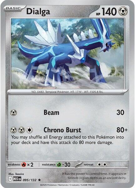 Dialga (095/132) [Mega Evolutions: Base Set] | Good Games Cannington