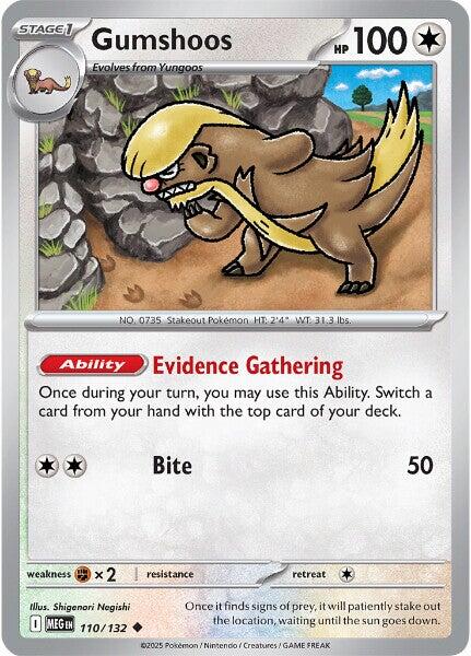 Gumshoos (110/132) [Mega Evolutions: Base Set] | Good Games Cannington
