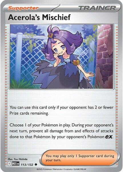 Acerola's Mischief (113/132) [Mega Evolution: Base Set] | Good Games Cannington