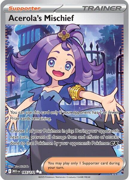 Acerola's Mischief (165/132) [Mega Evolution: Base Set] | Good Games Cannington