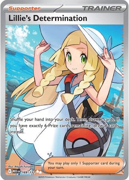 Lillie's Determination (169/132) [Mega Evolution: Base Set] | Good Games Cannington