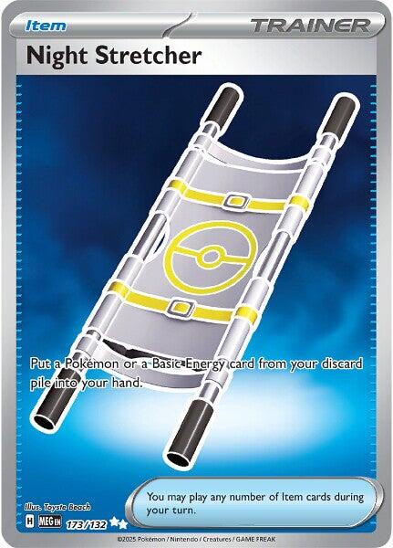 Night Stretcher (173/132) [Mega Evolutions: Base Set] | Good Games Cannington