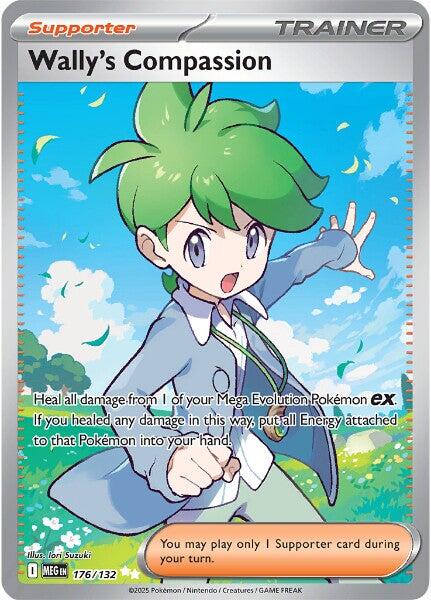 Wally's Compassion (176/132) [Mega Evolution: Base Set] | Good Games Cannington