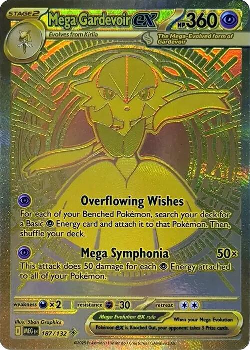 Mega Gardevoir ex (187/132) [Mega Evolutions: Base Set] | Good Games Cannington