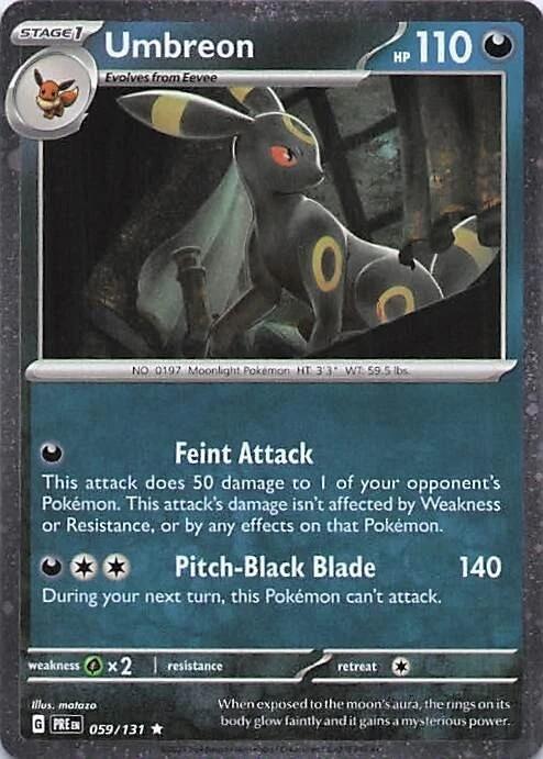 Umbreon (059/131) (Cosmos Holo) [Miscellaneous Cards] | Good Games Cannington