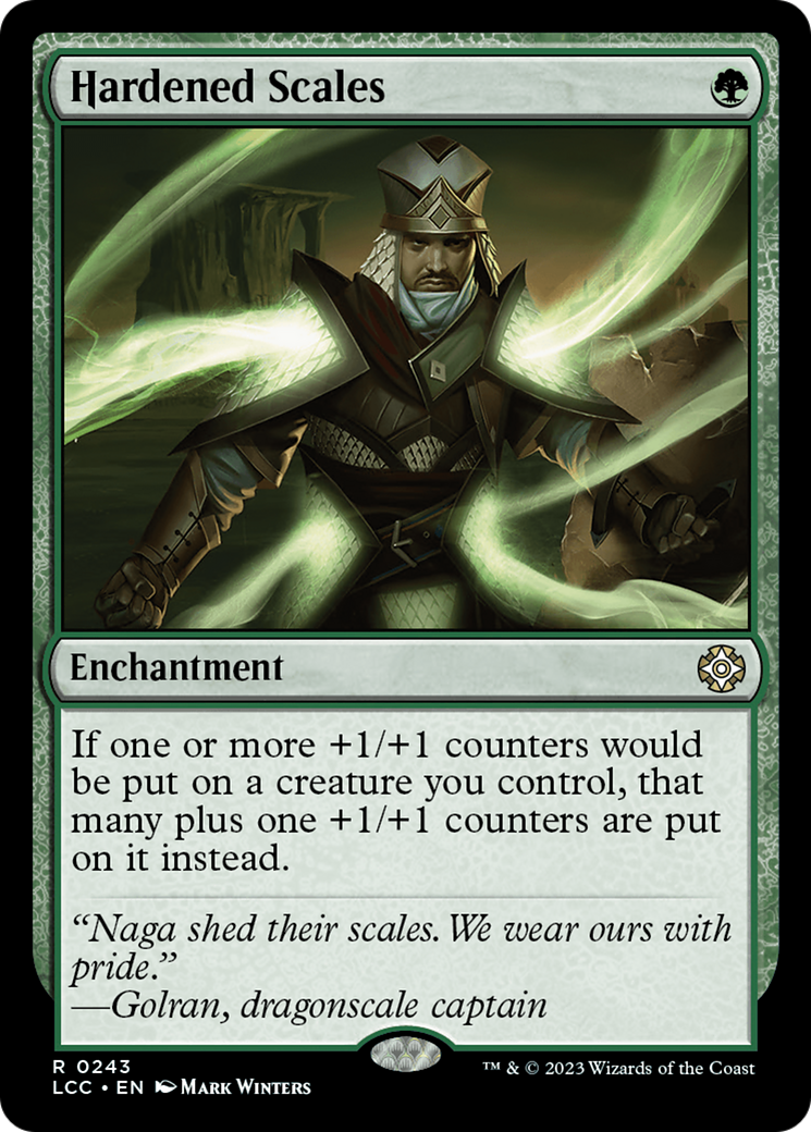 Hardened Scales [The Lost Caverns of Ixalan Commander] | Good Games Cannington