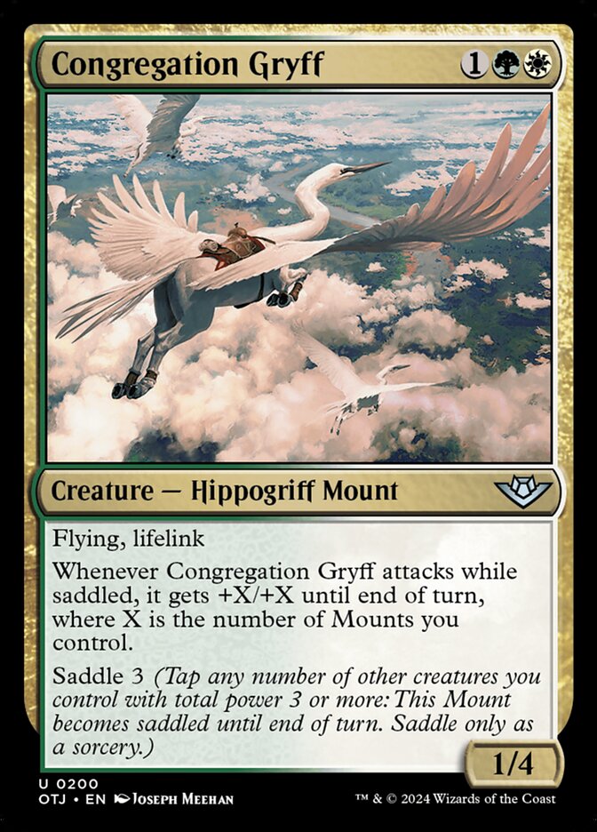 Congregation Gryff 200 (Outlaws of Thunder Junction)  | Good Games Cannington