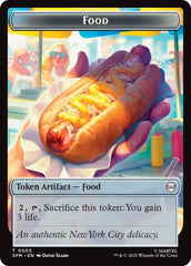 Food // Robot Double-Sided Token [Marvel's Spider-Man Tokens] | Good Games Cannington