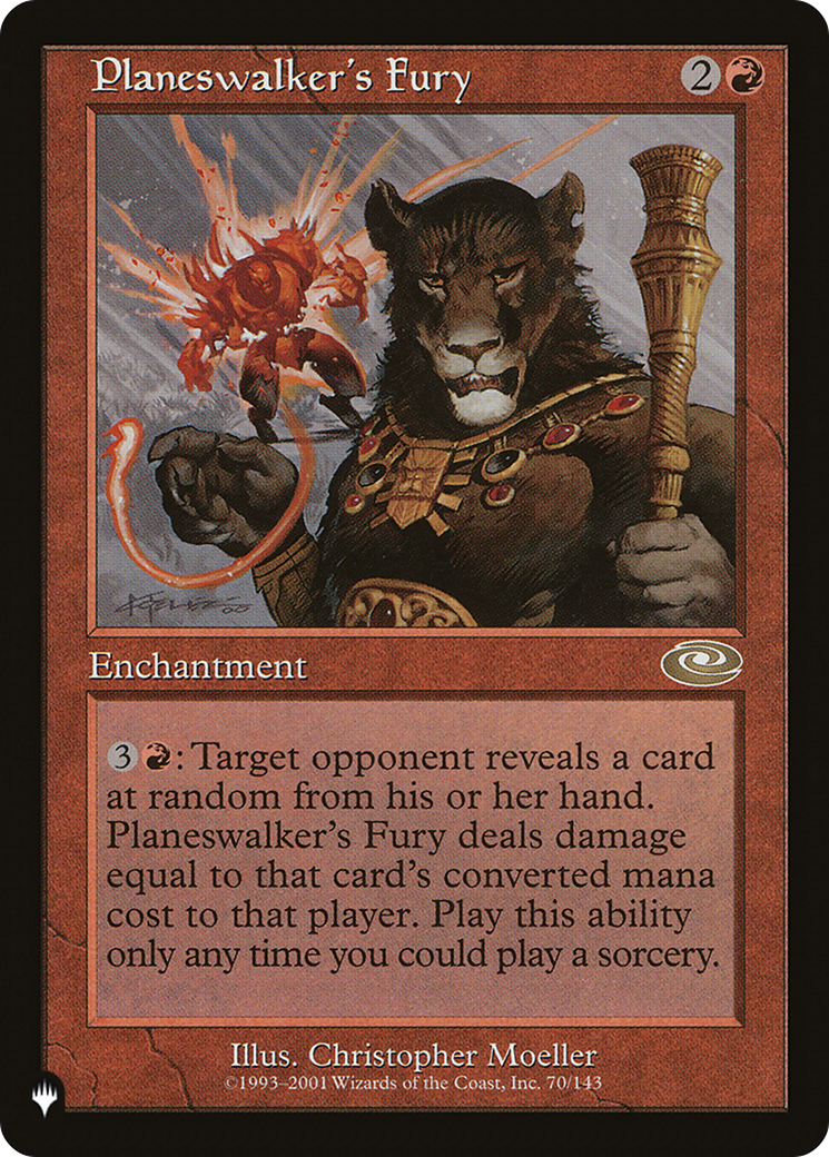 Planeswalker's Fury [The List] | Good Games Cannington