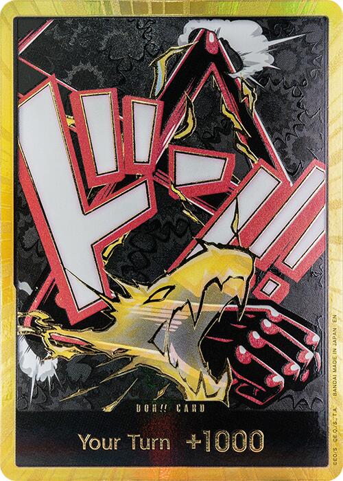 DON!! Card (Gear 4 Luffy) (Gold) [Premium Booster -The Best- Vol. 2] | Good Games Cannington