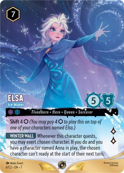 Elsa - Ice Maker (6) [Promo Cards] | Good Games Cannington