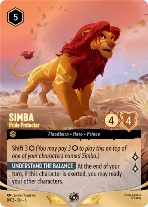 Simba - Pride Protector (8) [Promo Cards] | Good Games Cannington