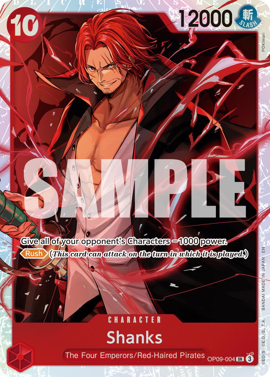 Shanks (OP09-004) (Reprint) [Premium Booster -The Best- Vol. 2] | Good Games Cannington