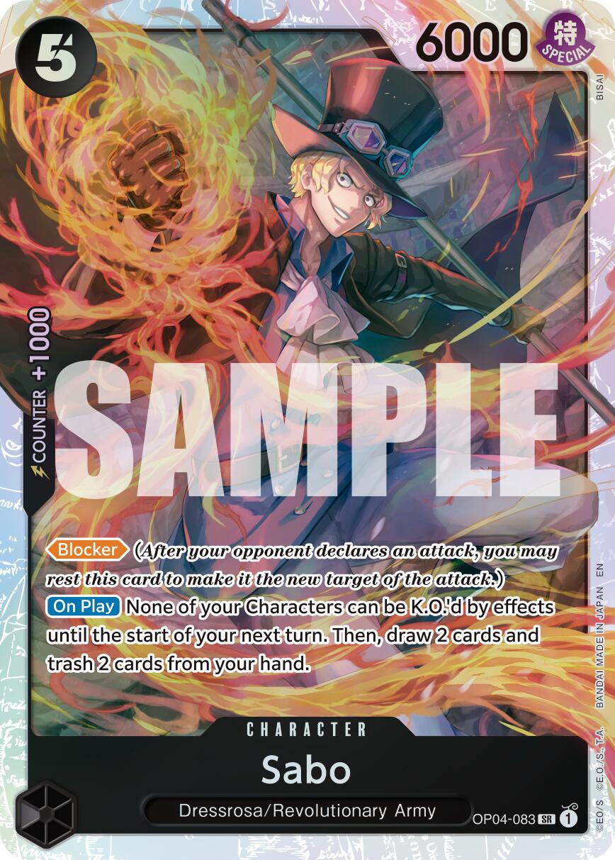 Sabo (OP04-083) (Reprint) [Premium Booster -The Best- Vol. 2] | Good Games Cannington
