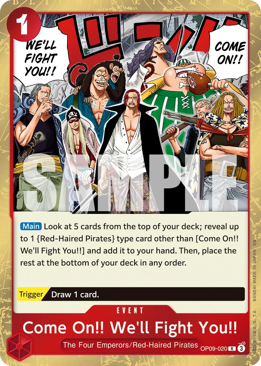 Come On!! We'll Fight You!! (Reprint) [Premium Booster -The Best- Vol. 2] | Good Games Cannington